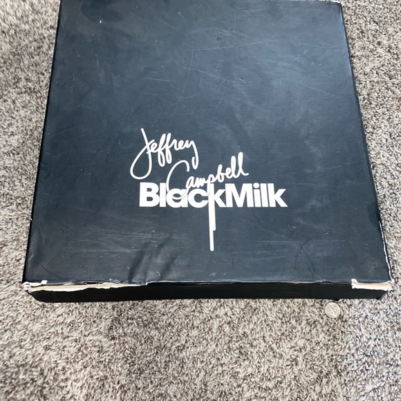 LIMITEDEDITION Jeffery Campbell x Black Milk Sz 11 - Picture 8 of 8